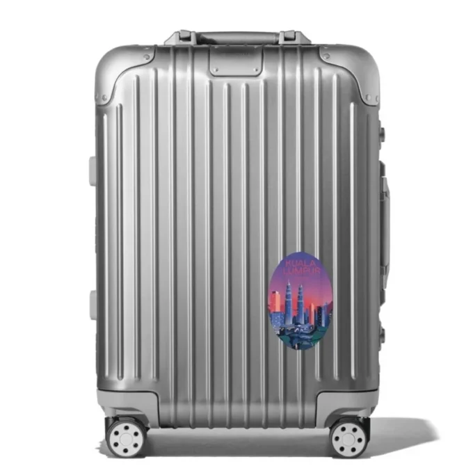 Autocollant Kuala Lumpur Autocollants pour bagages Autocollant Kuala Lumpur Autocollants pour bagages
