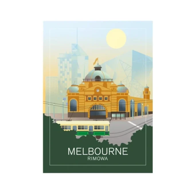 Autocollant Melbourne Autocollants pour bagages