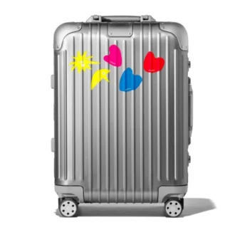 Autocollants découpés pour bagages