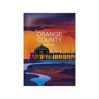 Autocollants Orange County Luggage