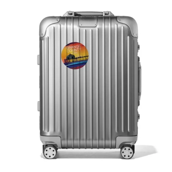Autocollants Orange County Luggage