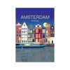 Autocollants pour bagages Amsterdam