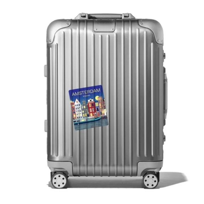 Autocollants pour bagages Amsterdam
