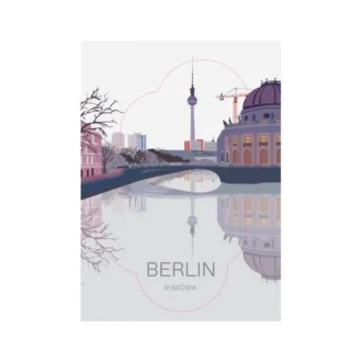 Autocollants pour bagages Berlin