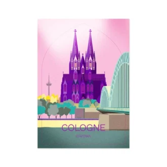 Autocollants pour bagages Cologne