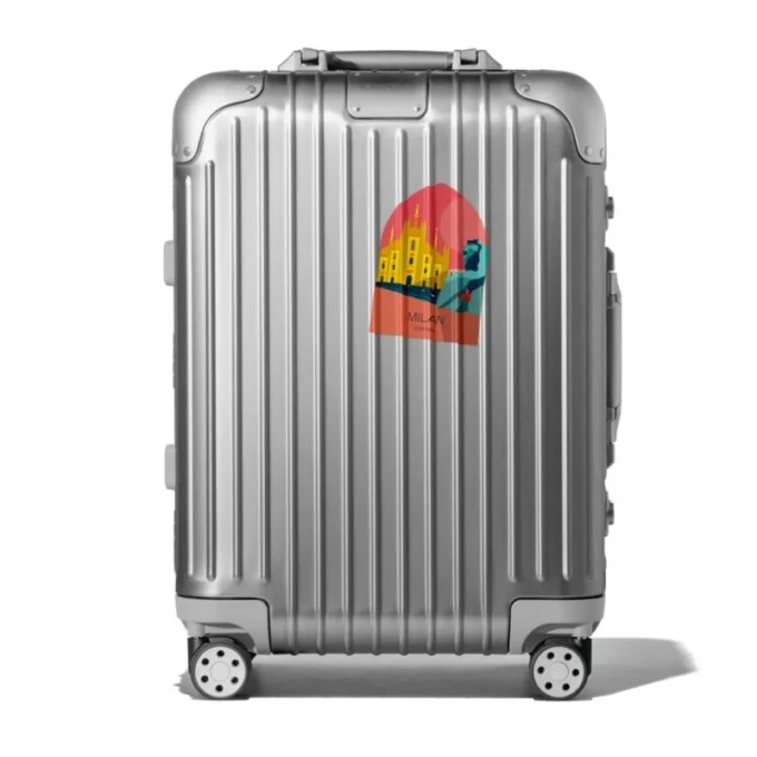 Autocollants pour bagages Milan Autocollants pour bagages Milan