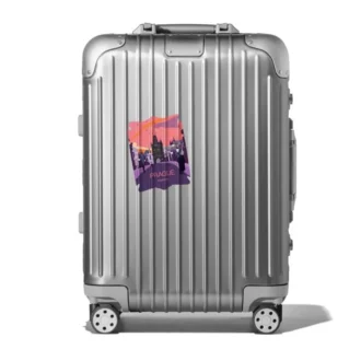 Autocollants pour bagages Prague