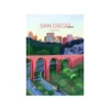 Autocollants pour bagages San Diego Autocollants pour bagages San Diego
