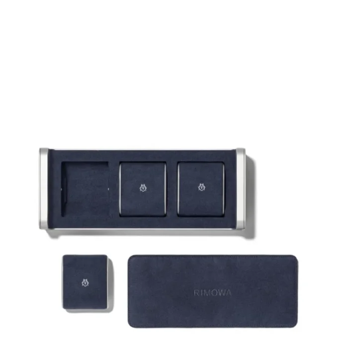 Boîte à montres en aluminium pour 3 montres Suitcasetasche