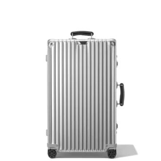 Grande valise classique en aluminium