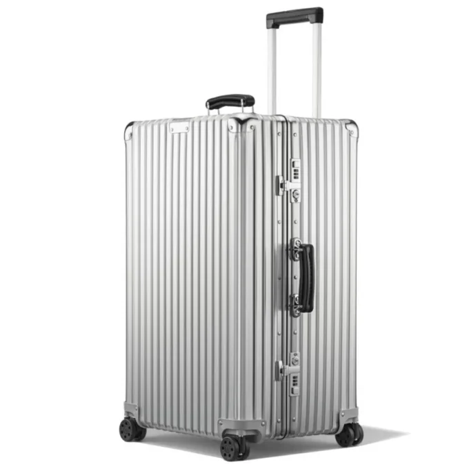 Grande valise classique en aluminium Grande valise classique en aluminium