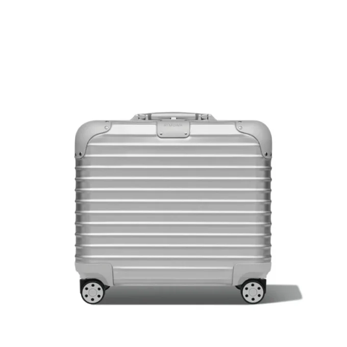 Mallette compacte convertible à roulettes originale en aluminium Mallette compacte convertible à roulettes originale en aluminium
