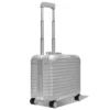 Mallette compacte convertible à roulettes originale en aluminium Mallette compacte convertible à roulettes originale en aluminium