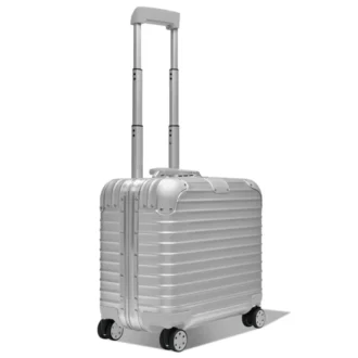 Mallette compacte convertible à roulettes originale en aluminium