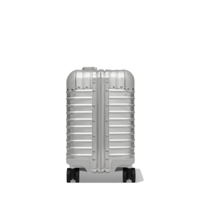 Mallette compacte convertible à roulettes originale en aluminium Mallette compacte convertible à roulettes originale en aluminium