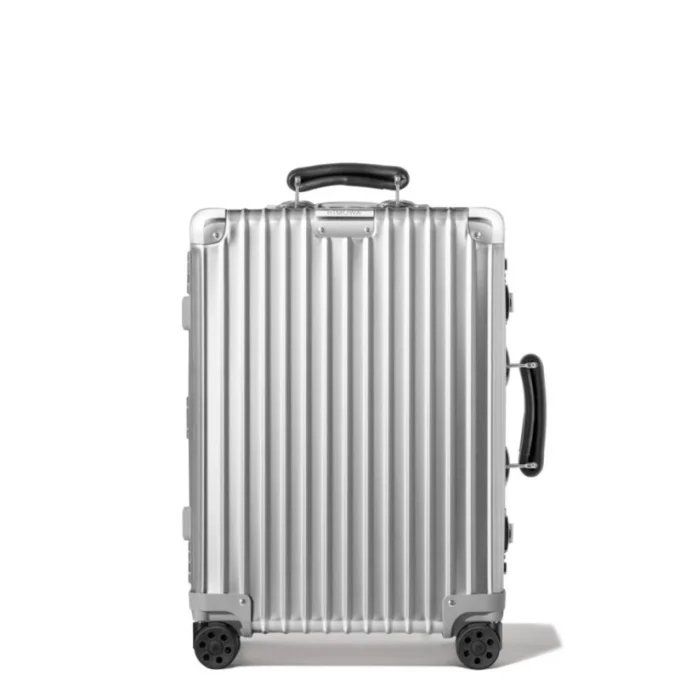 Petite valise cabine classique en aluminium Petite valise cabine classique en aluminium