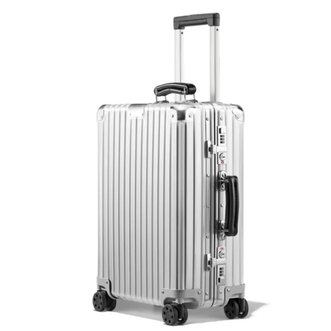 Petite valise cabine classique en aluminium Petite valise cabine classique en aluminium