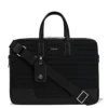 Porte-documents en cuir et toile Porte-documents Porte-documents en cuir et toile Porte-documents