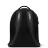 Sac à dos moyen en cuir et toile Sac à dos moyen en cuir et toile