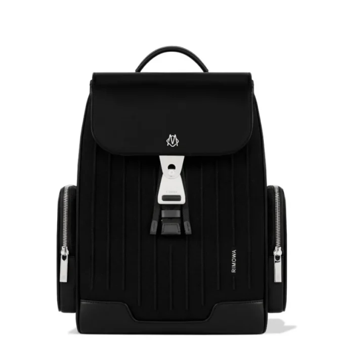 Sac à dos Never Still Small Flap en cuir et toile Sac à dos Never Still Small Flap en cuir et toile