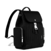 Sac à dos Never Still Small Flap en cuir et toile Sac à dos Never Still Small Flap en cuir et toile