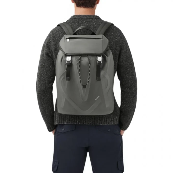 Sac à dos Signature Flap en nylon ECONYL®