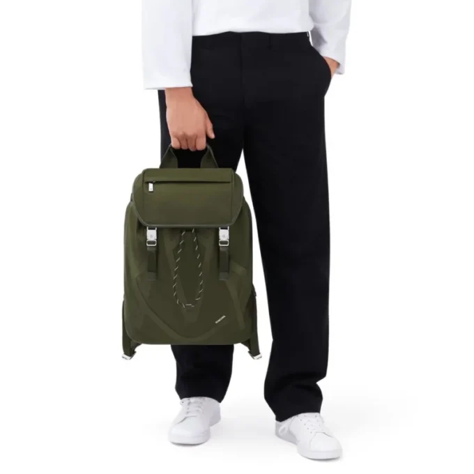 Sac à dos Signature Flap en nylon ECONYL®