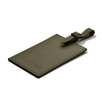Étiquettes à bagages personnalisées Lagoon en cuir