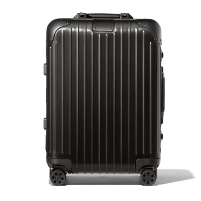 Valise cabine originale en aluminium