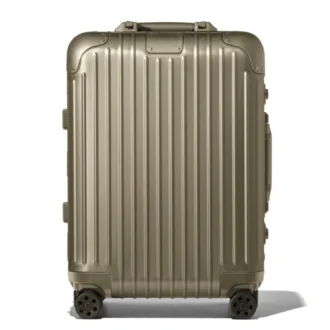 Valise cabine originale en aluminium