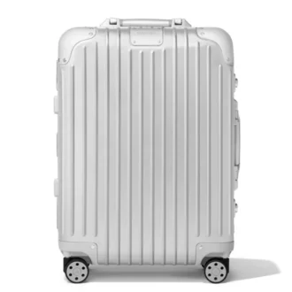 Valise cabine originale en aluminium