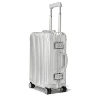 Valise cabine originale en aluminium